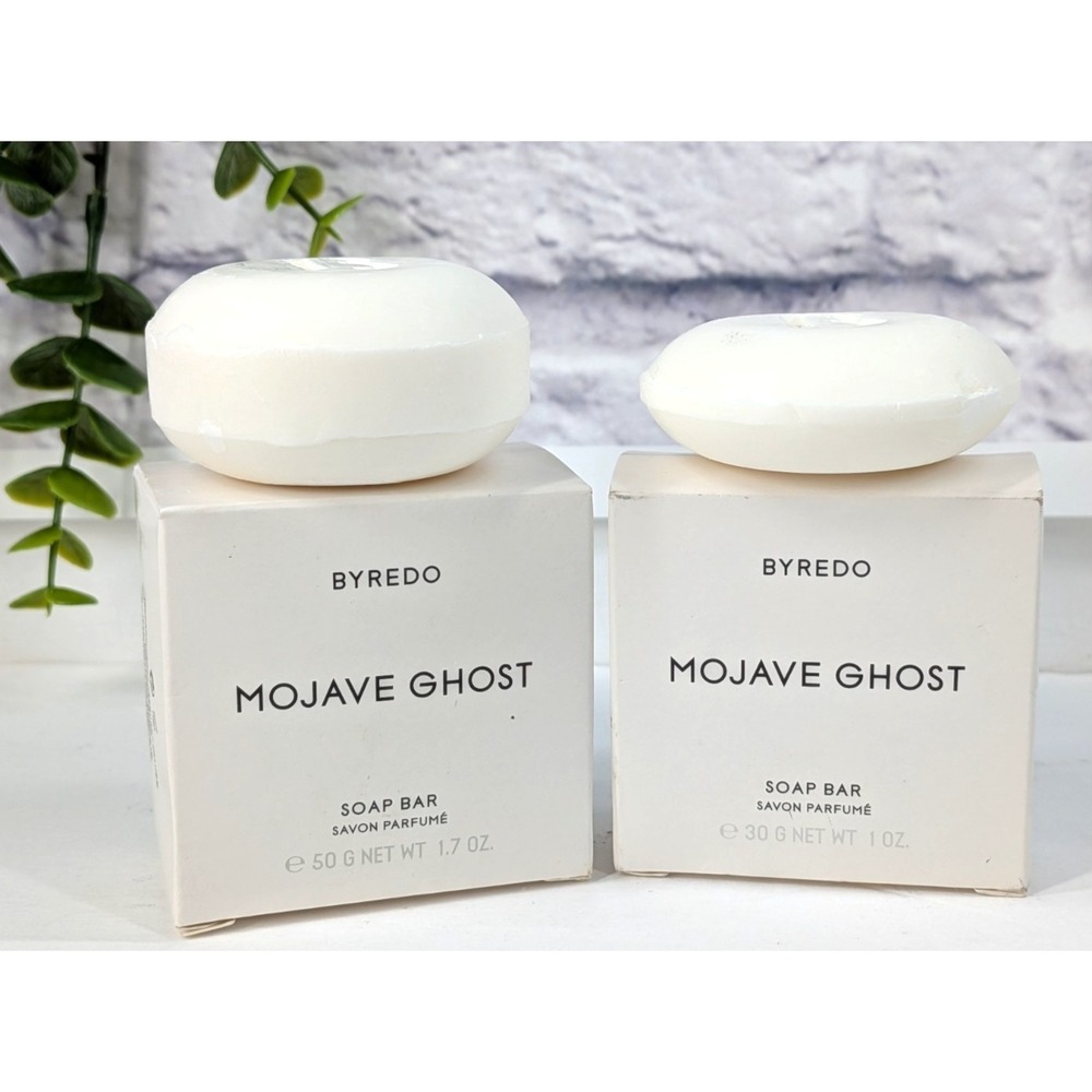 NIB BIG & TRAVEL🚨Byredo Mojave Ghost Soap Bar Bath Shower Cleanser 1.7oz + 1oz